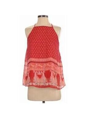 Sans Souci Red bandana print Tank Size M